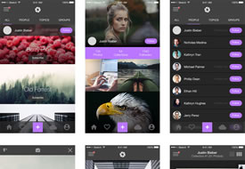 Photo Splash iOS UI Kit（sketch格式）下载