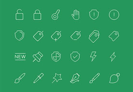 Mirrored Icon Set