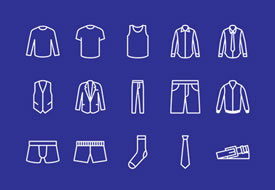 Clothing Icons服装图标sketch源文件下载