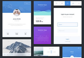 Blue UI Kit